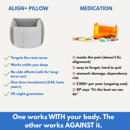 ALZORE ALIGN+ SPINAL RELIEF PILLOW