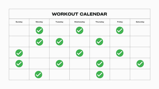 Mobility Board Consistency Calendar To Track Progress